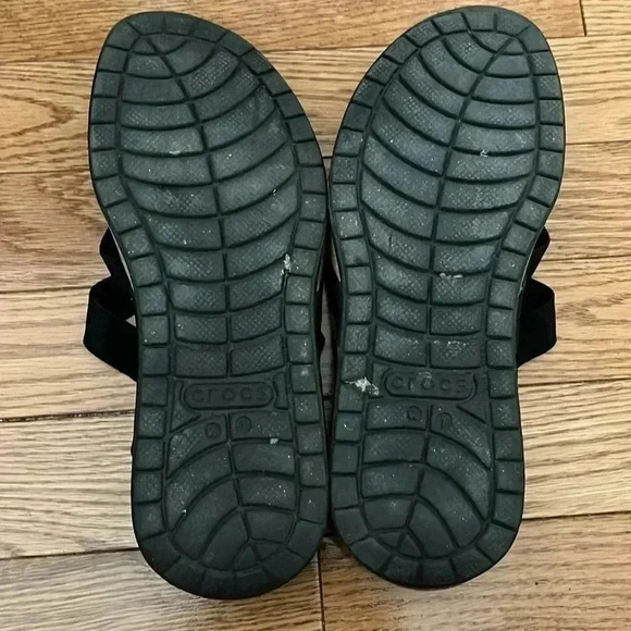 [W7] Crocs  Slipper Sandals Eddie Strappy Stretch - Picture 4 of 5